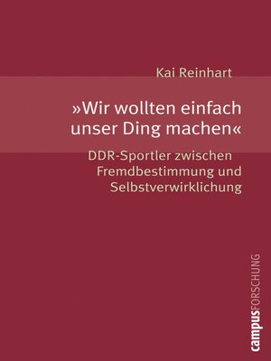 cover image of Wir wollten einfach unser Ding machen